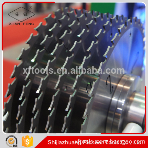14 inch carbide saw blade with anti-kickback teeth